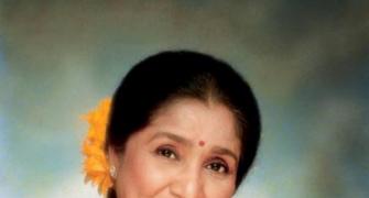 My mother, Asha Bhosle