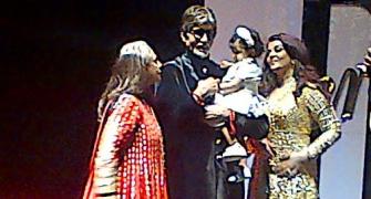 PIX: Aaradhya Bachchan's first public appearance