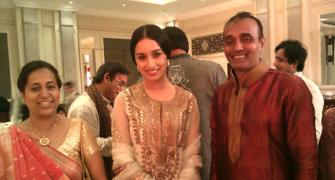 Spotted: Shraddha Kapoor at a family function