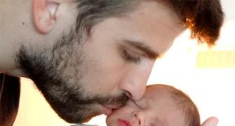 PHOTO: Shakira and Gerard Pique's baby boy