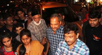 PIX: RGV, Nana Patekar revisit Mumbai's 26/11 attack