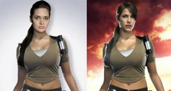 PHOTO: Esha Gupta as desi Lara Croft? Not Quite!