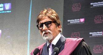 PIX: Amitabh Bachchan gets honoured