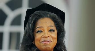 Oprah Winfrey receives honourary degree from Harvard