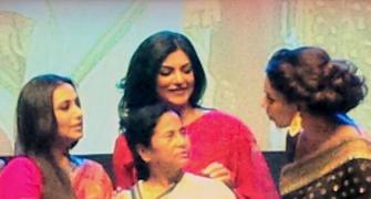 Mamata Banerjee's day out with Sushmita, Rani, Bipasha