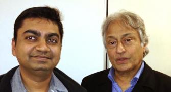 Spotted: Ustad Amjad Ali Khan in Newark