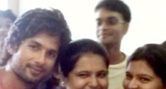 Spotted: Shahid Kapoor at Mithibai College