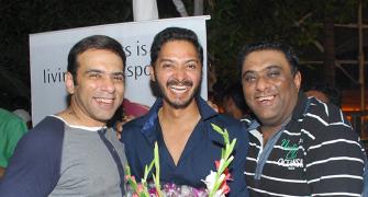 PIX: Shreyas Talpade throws a Poshter Boyz success party!