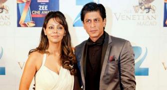 Gauri to Shah Rukh: Do less stunts in the movies!