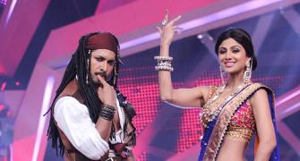 PIX: Watch Jack Sparrow, Gabbar Singh on Nach Baliye!