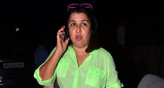 PIX: Farah Khan parties with Farhan Akhtar's family