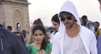 PIX: Hrithik Roshan parties with children