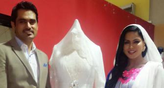 PHOTO: Veena Malik gears up for a white wedding