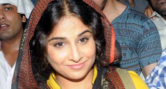 PIX: Vidya Balan visits Mahim Dargah