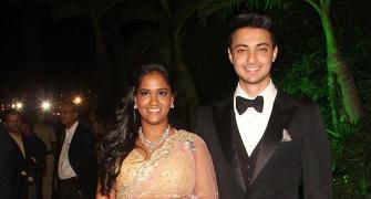 PIX: Salman turns emotional at Arpita's reception