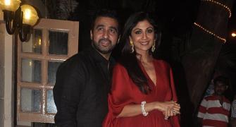 PIX: Shilpa Shetty, Tabu, Anil Kapoor celebrate Diwali with Ekta Kapoor