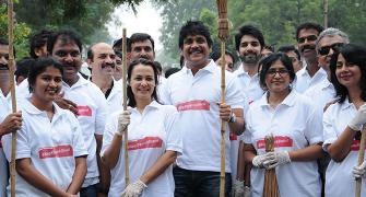 Nagarjuna joins Narendra Modi's Swachh Bharat campaign