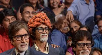 Amitabh Bachchan meets his humshakals!