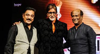PIX: Kamal Haasan, Amitabh, Rajinikanth felicitate Ilayaraaja