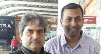 Spotted: Vishal Bhardwaj at Mumbai airport