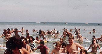 Jaws drove people away from beaches...and into theatres!