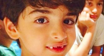 Say hello to Hrithik and Sussanne's cute boys!