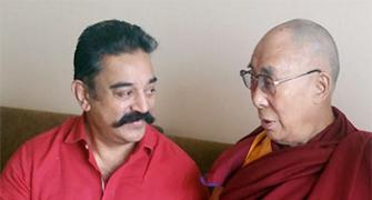 Kamal Haasan meets the Dalai Lama