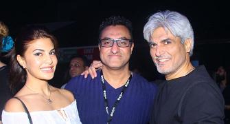 Jacqueline, Neil Nitin Mukesh attend Afrojack concert in Mumbai