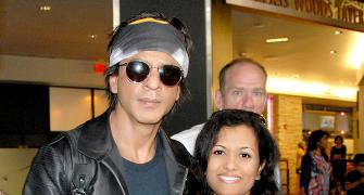Reader Sahana Chakravarty meets Shah Rukh Khan!