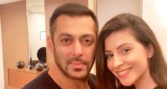 Salman visits the sets of Sohail's new film