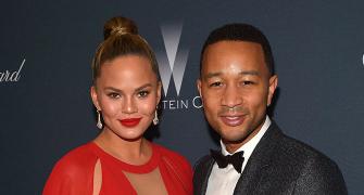 Chrissy Teigen shares her baby's first picture