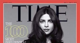 Priyanka in Time magazine's list of 100 Most Influential People