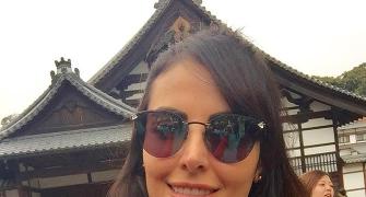 PIX: Mandana Karimi vacations in Japan
