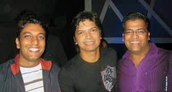 Spotted: Shaan in Hyderabad