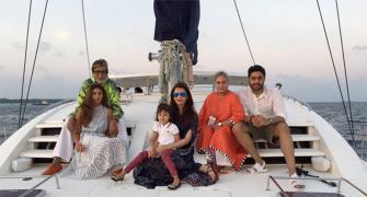 PIX: Abhishek Bachchan celebrates birthday in Maldives