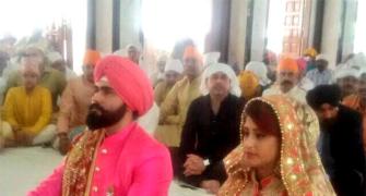 PIX: Aarya Babbar gets married