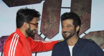 PIX: Ranveer Singh has some fun with Anil Kapoor!