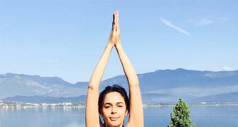 PIX: Learn yoga from these Bollywood gals