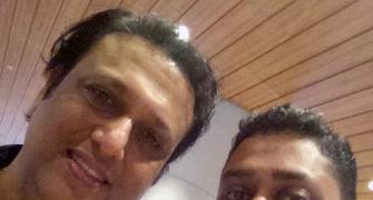 Spotted: Govinda at Mumbai airport