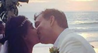 PIX: Lisa Haydon gets married