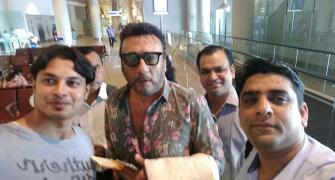 Spotted: Jackie Shroff at Mumbai airport