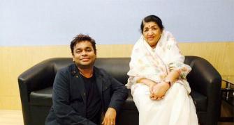 Lata Mangeshkar defends A R Rahman