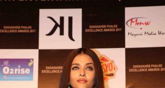 PIX: Aishwarya, Hema Malini receive Dadasaheb Phalke awards