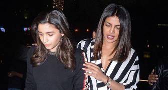 PIX: Priyanka, Alia watch Tiger Zinda Hai with Salman