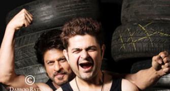 PIX: Shah Rukh's fun shoot with Dabboo Ratnani
