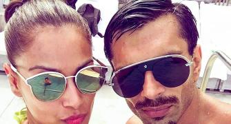 PIX: Bipasha-Karan's Miami holiday