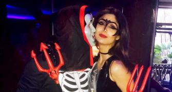 PIX: Shilpa Shetty's Halloween party