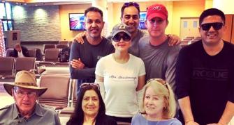 PIX: Preity Zinta's South African holiday