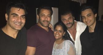 Inside pix: Salman, Katrina at Arpita's Diwali bash