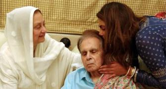 Priyanka meets Dilip Kumar